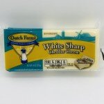 Dutch Farms White Sharp chessar cheese 227g.