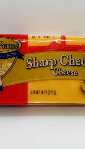 Dutch farms Sharp Cheddar Cheese 227g.