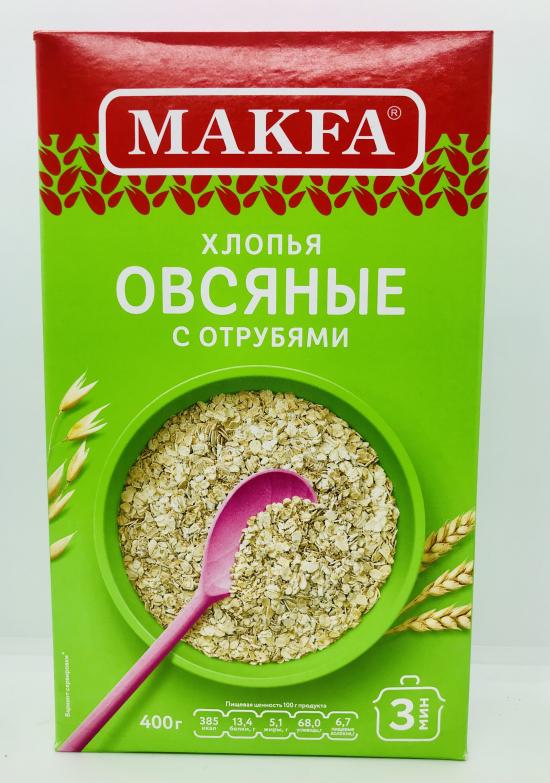 Makfa Oat Flakes 400g.