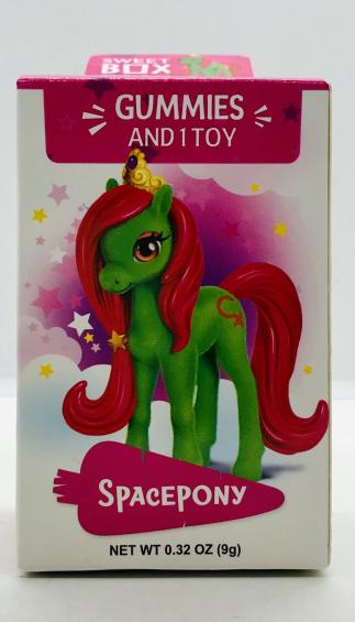 Sweet Box Gummies & 1 Toy Spacepony 9g