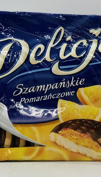 Delicje Orange Jelly Biscuits 294g.