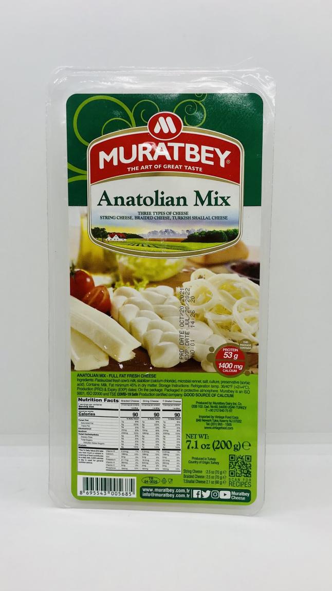 Muratbey Anatolian Mix Full Fat Fresh Cheese 200g.