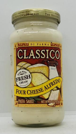 Classico Four Cheese Alfredo Sauce 425g.