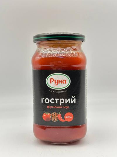 Runa Sauce Spicy Branded 485g.