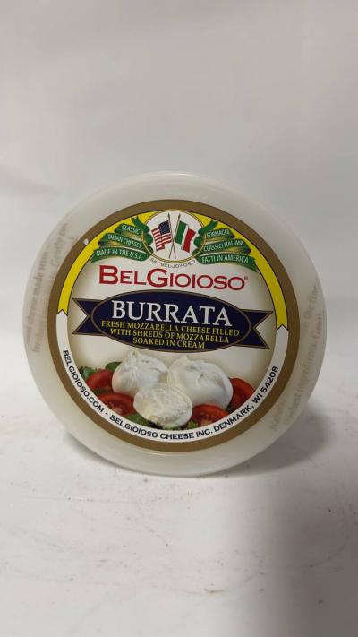 BELGIOIOSO Burrata Fresh Mozzarella Cheese