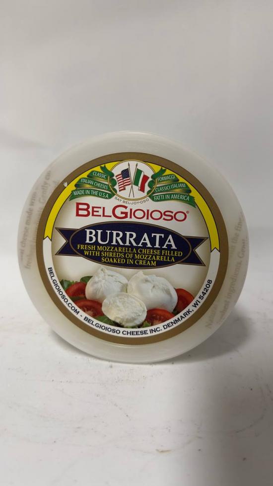 BELGIOIOSO Burrata Fresh Mozzarella Cheese