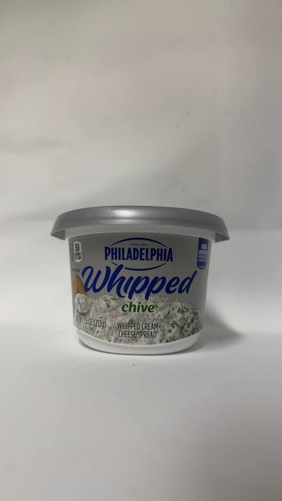 PHILADELPHIA WHIPPED CHIVA WHIPPED CREAM 212G