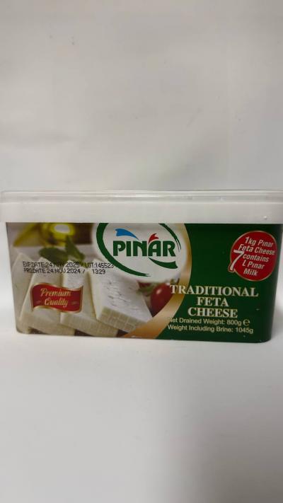 PINAR Traditional Feta White Cheese