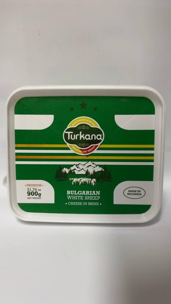 TURKANA Bulgarian White Sheep Cheese in Brine 900g