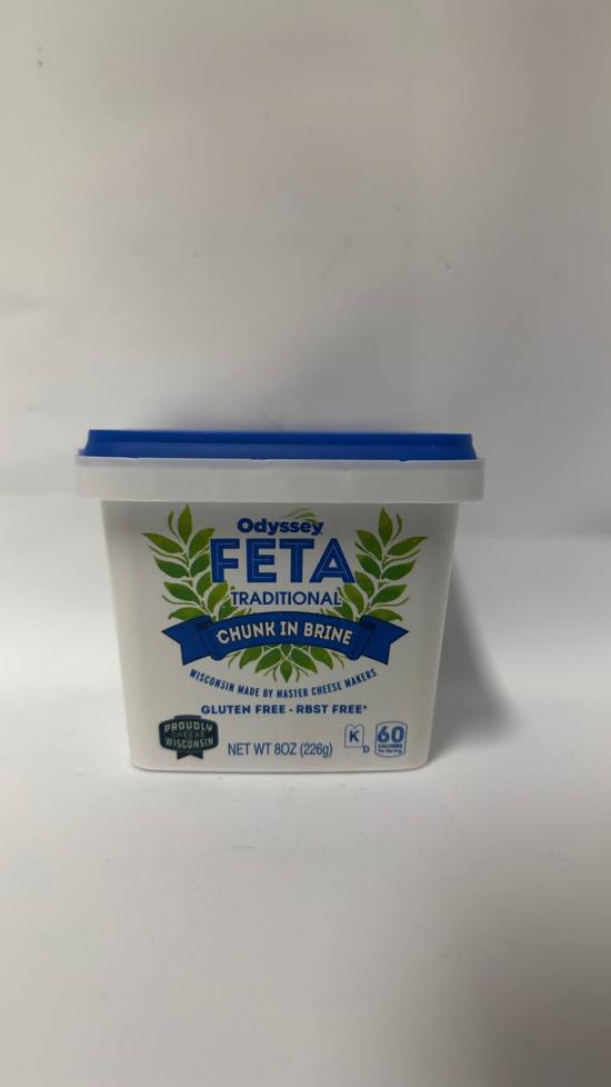 Odyssey Traditional Feta Chunk in brine 226g