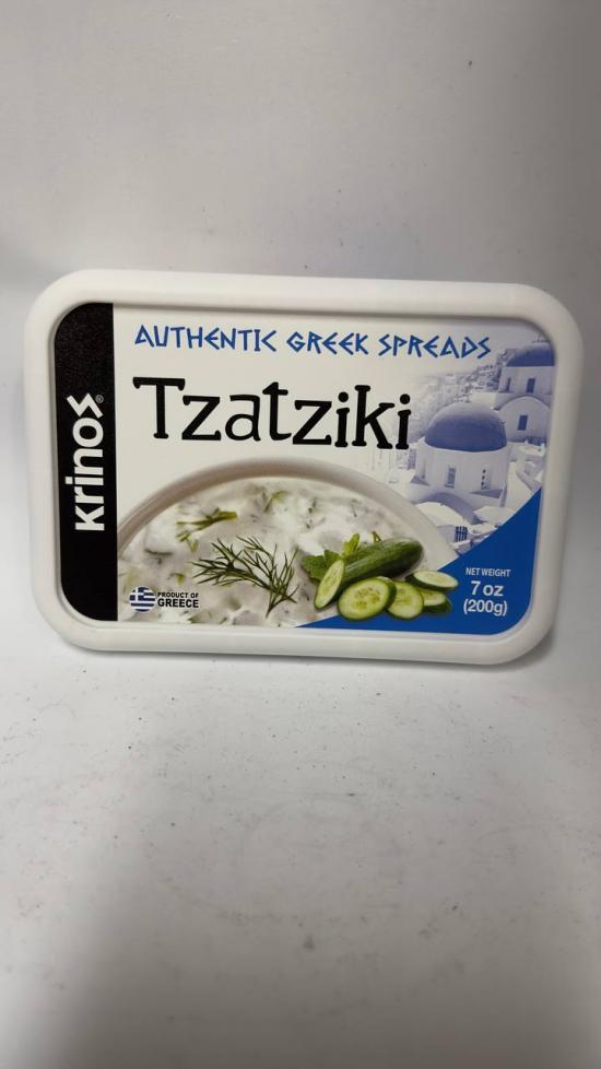 KRINOS TZATZIKI Authentic Greek Spreads  200g