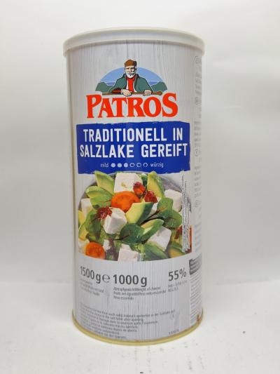 PATROS Traditionell In Salzlake Gereift  / Traditionally Matured in Brine   1000g