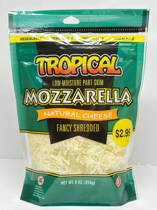 Tropical Mozzarella Natural Cheese  226g