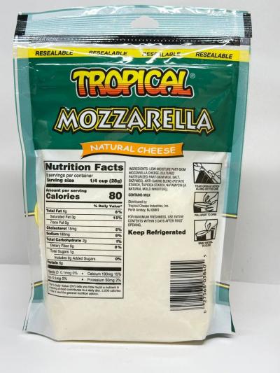 Tropical Mozzarella Natural Cheese  226g