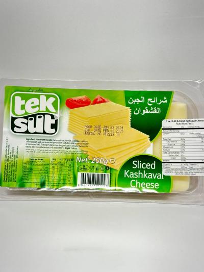 TEK SUT SLICED KASHKAVAL CHEESE 200g