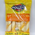 POLLY - O Twists Mozzarella & Cheddar  255g