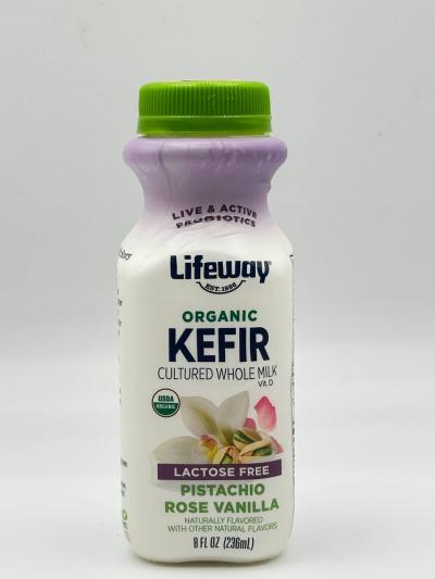 Lifeway Organic Pistachio Rose Vanilla 236ml