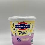 FAGE total 0% milkfat blended vanilla 907g