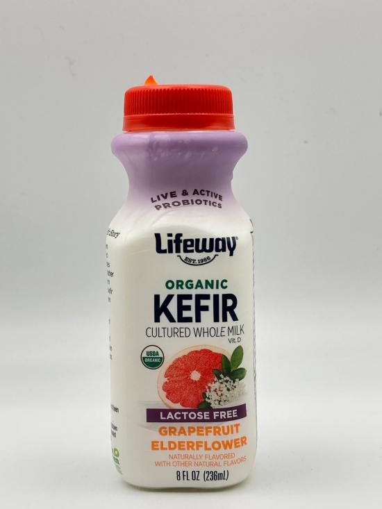 Lifeway Organic Grapefruit Elderflower 236ml