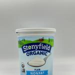 STONYFIELD Organic Plain Nonfat Yogurt 907g