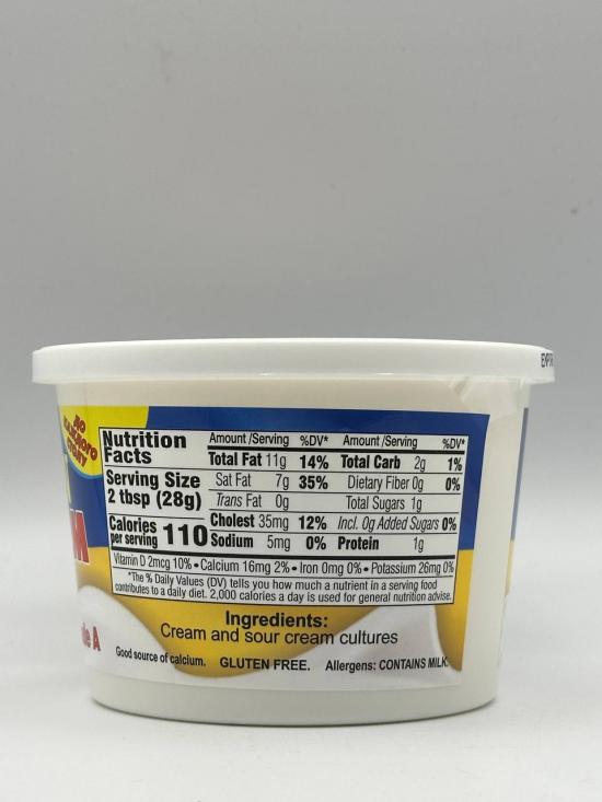 Green Village Ukrainian Sour Cream  425g