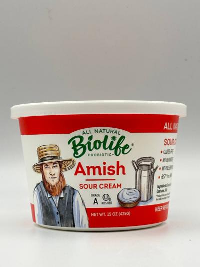 BIOLIFE Amish Sour Cream  425g