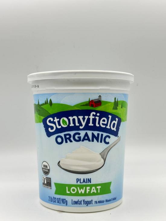 STONYFIELD Organic Plain Low Fat 907g