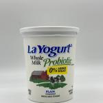 LA YOGURT Probiotic Whole Milk no Sugar 907g