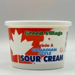 GREEN VILLAGE Canadian style Sour Cream 425g