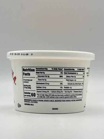 GRANDMOTHER'S Sour Cream  425g