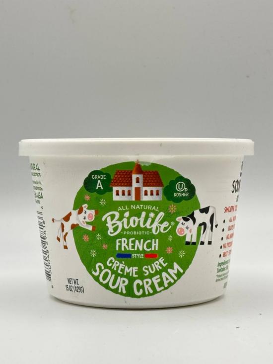 BIOLIFE French Style Sour Cream 425g