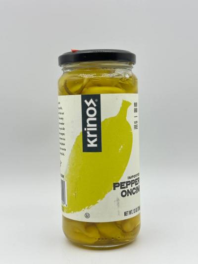 Krinos Pepperoncini in Vinegar Brine 370g.