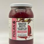 POLAN Grated Beets with Garlic and Caraway Seeds 910g