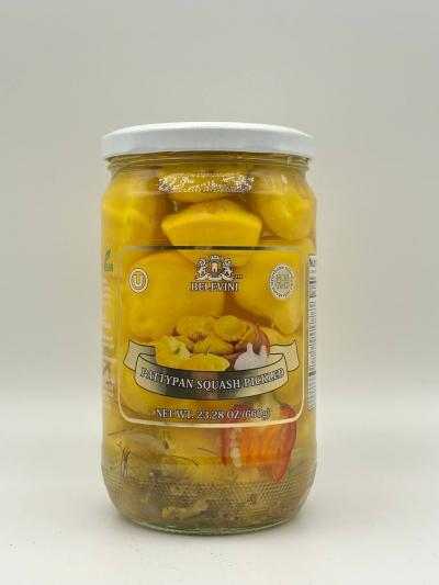 BELEVINI Pattypan Squash Pickled 660g