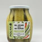 POLAN Dill Spears Hot peppers 840ml