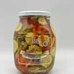 BELEVUNI Pickled Sliced Cucumbers & Bell Peppers 850g