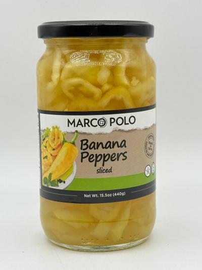 MARCOPOLO Banana Peppers sliced 440g