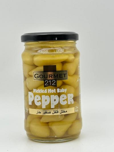 GOURMENT Pickled Hot Baby Pepper 310g