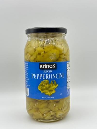 KRINOS PEPPERONCINI SLICED 880g