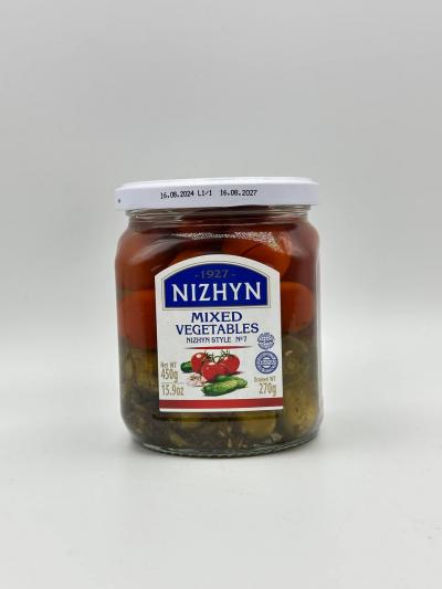 NIZHYN MIXED VEGETABELES 450G