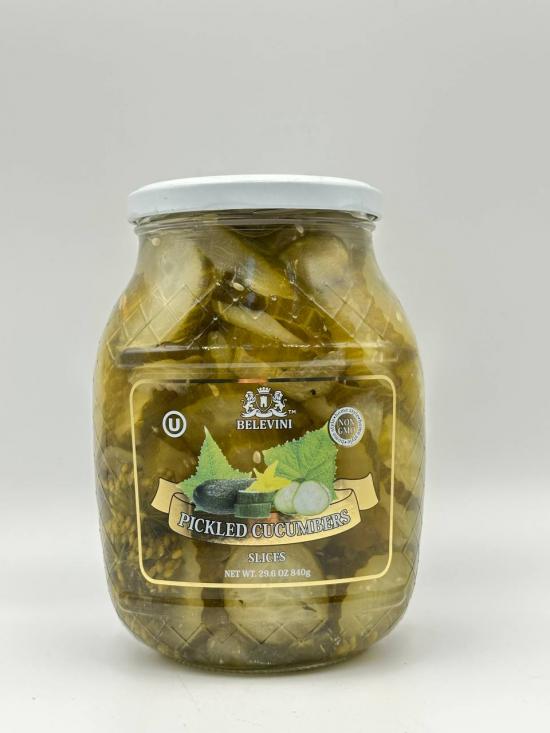 BELEVINI Pickled Cucumbers Slices 840g