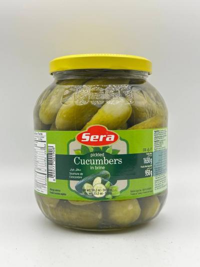 SERA Cucumbers in brine 1650g