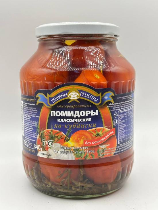 TESHINI RETSEPTI Pickled Tomatoes 1580g