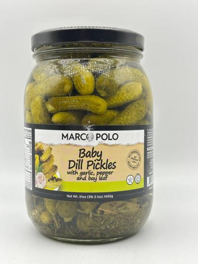 MARCOPOLO Baby Dill Pickles 1450g