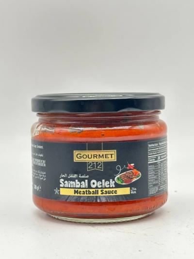 Gourmet Sambal Oelek meatball sauce 280g