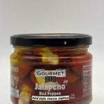 Gourmet Jalapeno Red pepper feta style cheese stuffed 300g