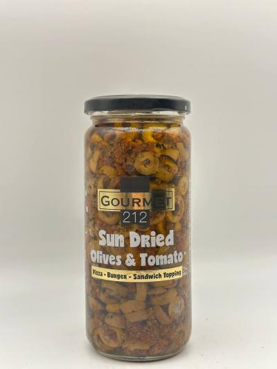 Gourmet Sun Dried olives & Tomato 480g