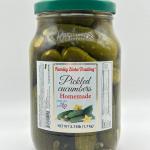 FAMILY ZLOTA TRADING Pickled Cucumbers Homemade 1.7kg