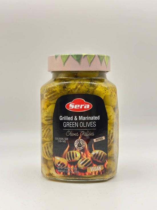 SERA Grilled & Marinated Green Olives 700g