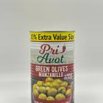 PRI AVOT Green Olives Manzanillo / Large Olives 380g